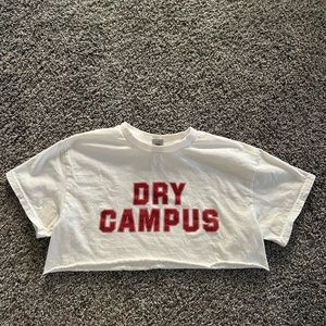 Indiana university crop top